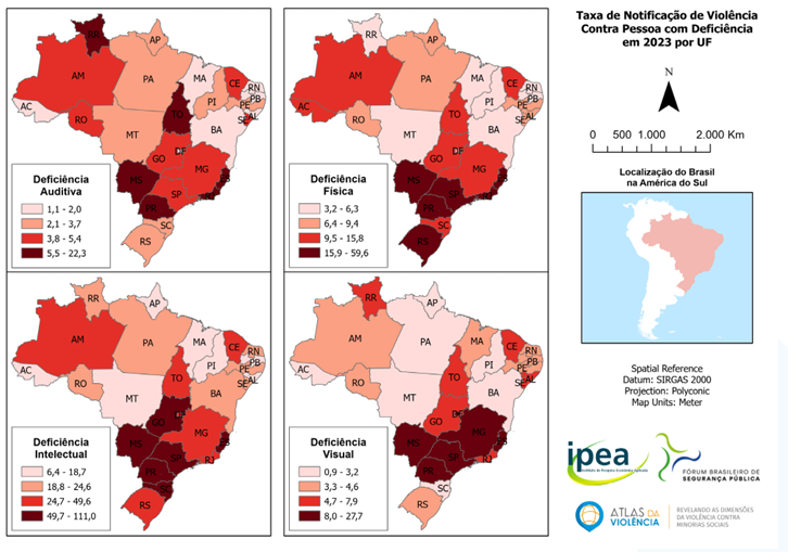 Taxa de Notificação de Violência Contra Pessoas com Deficiência